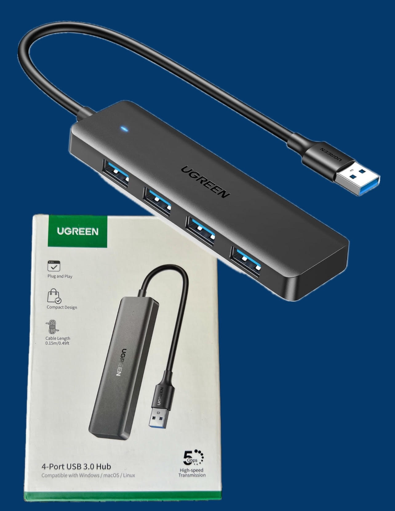 Hub puertos USB 3.0