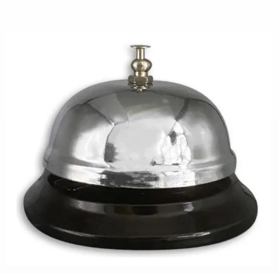 Campana para recepción