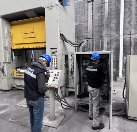 Reparación de prensas